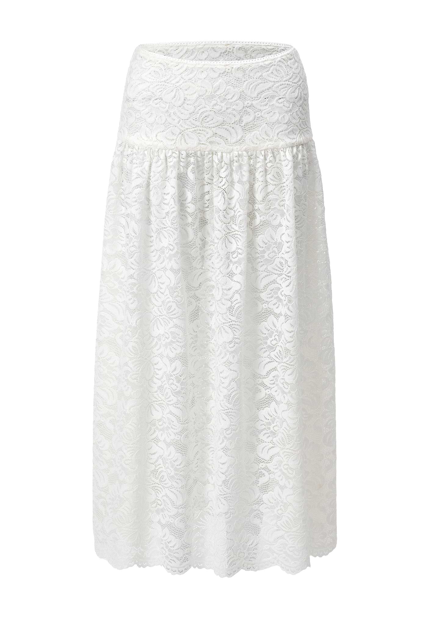 TRISTA WHITE LACE - SKIRT
