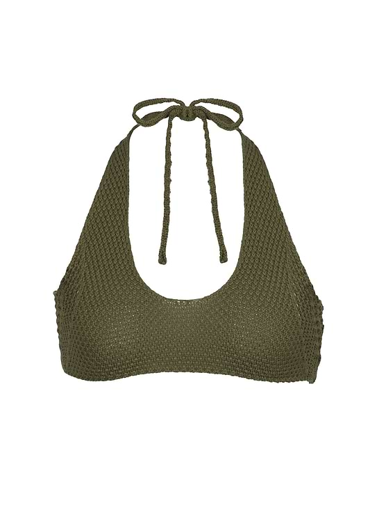 MARI OLIVE GREEN - TOP