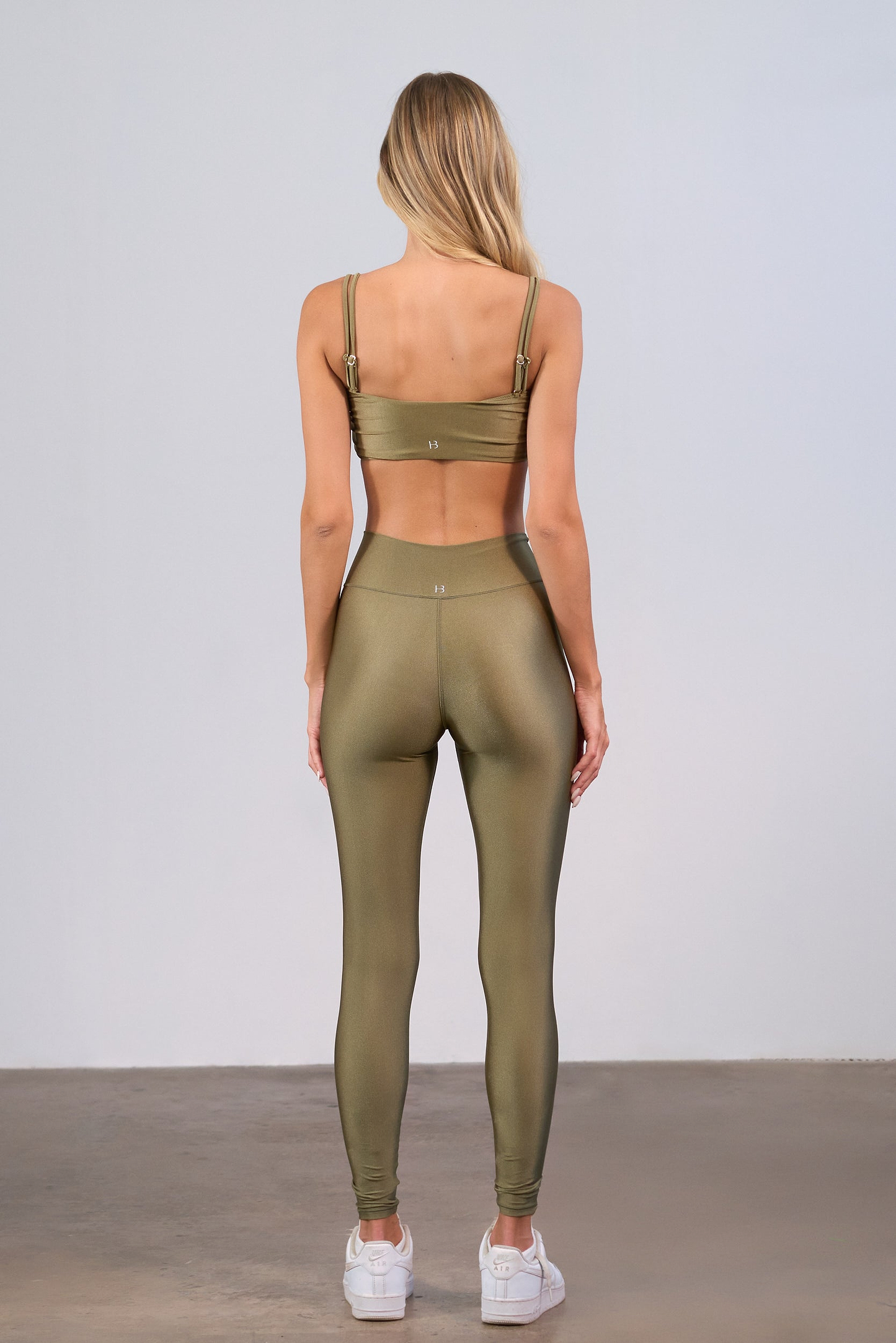NIKA OLIVE GREEN - LEGGING