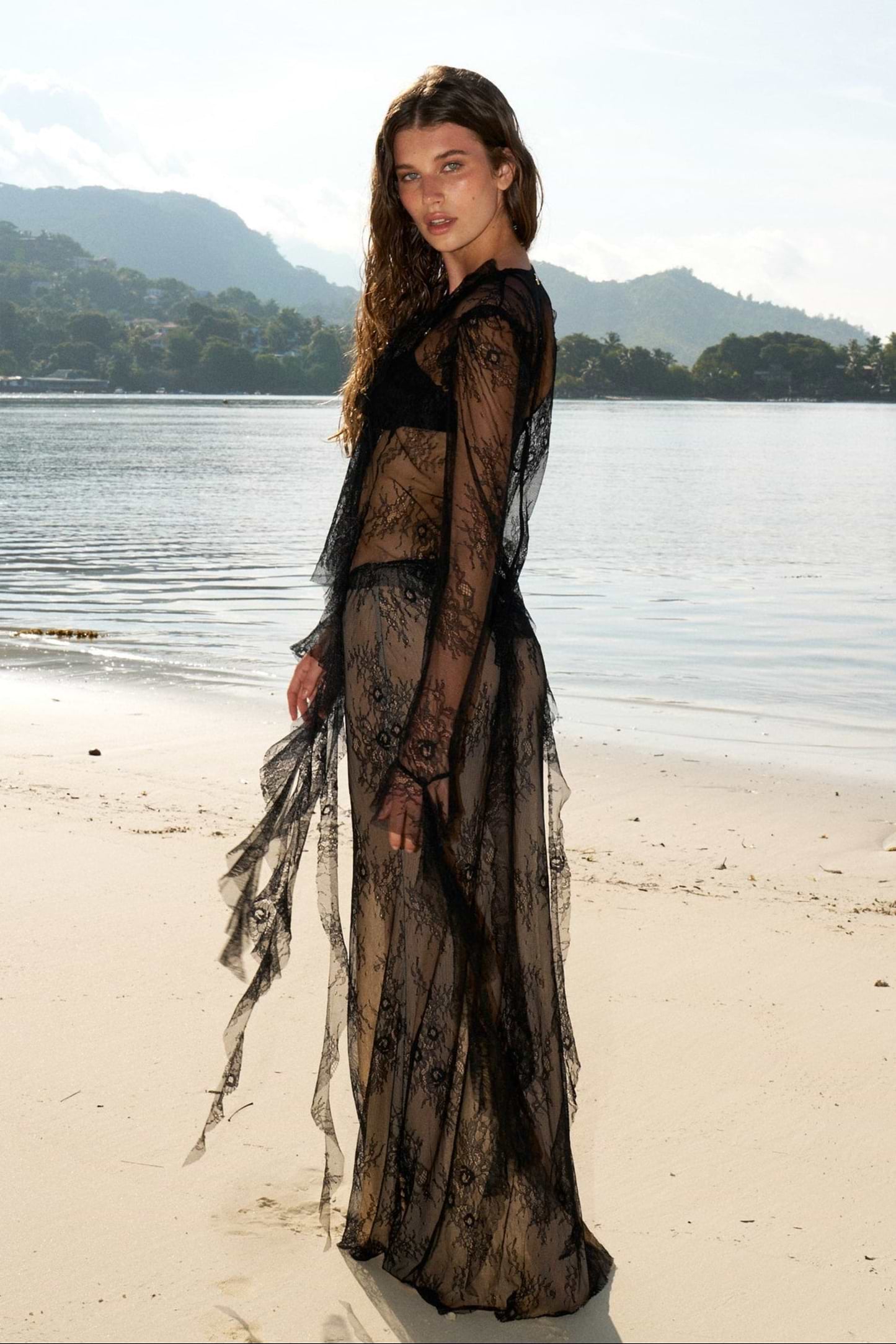 BALENA BLACK LACE - SKIRT