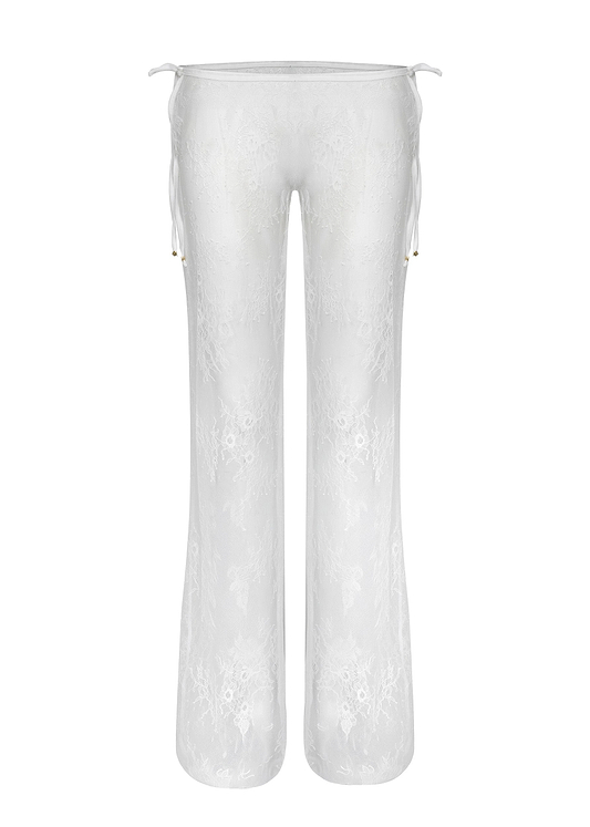ALLEN WHITE LACE - PANTS