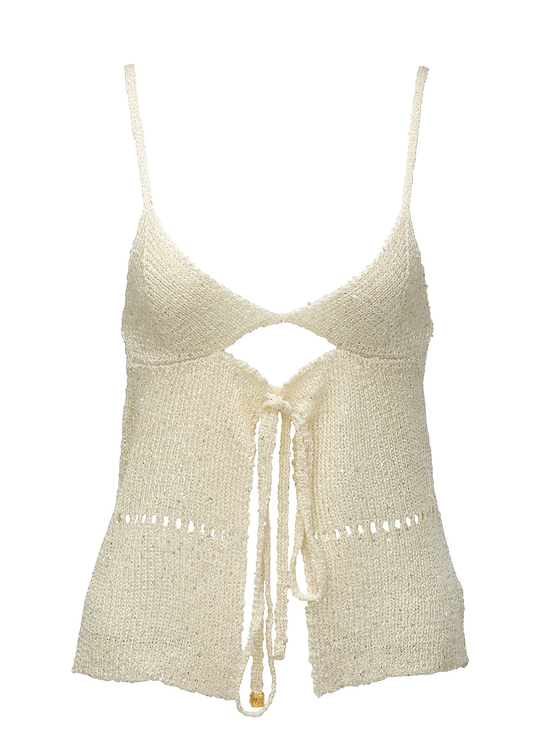 ASTRA GLITTER MACADAMIA - SHIRT