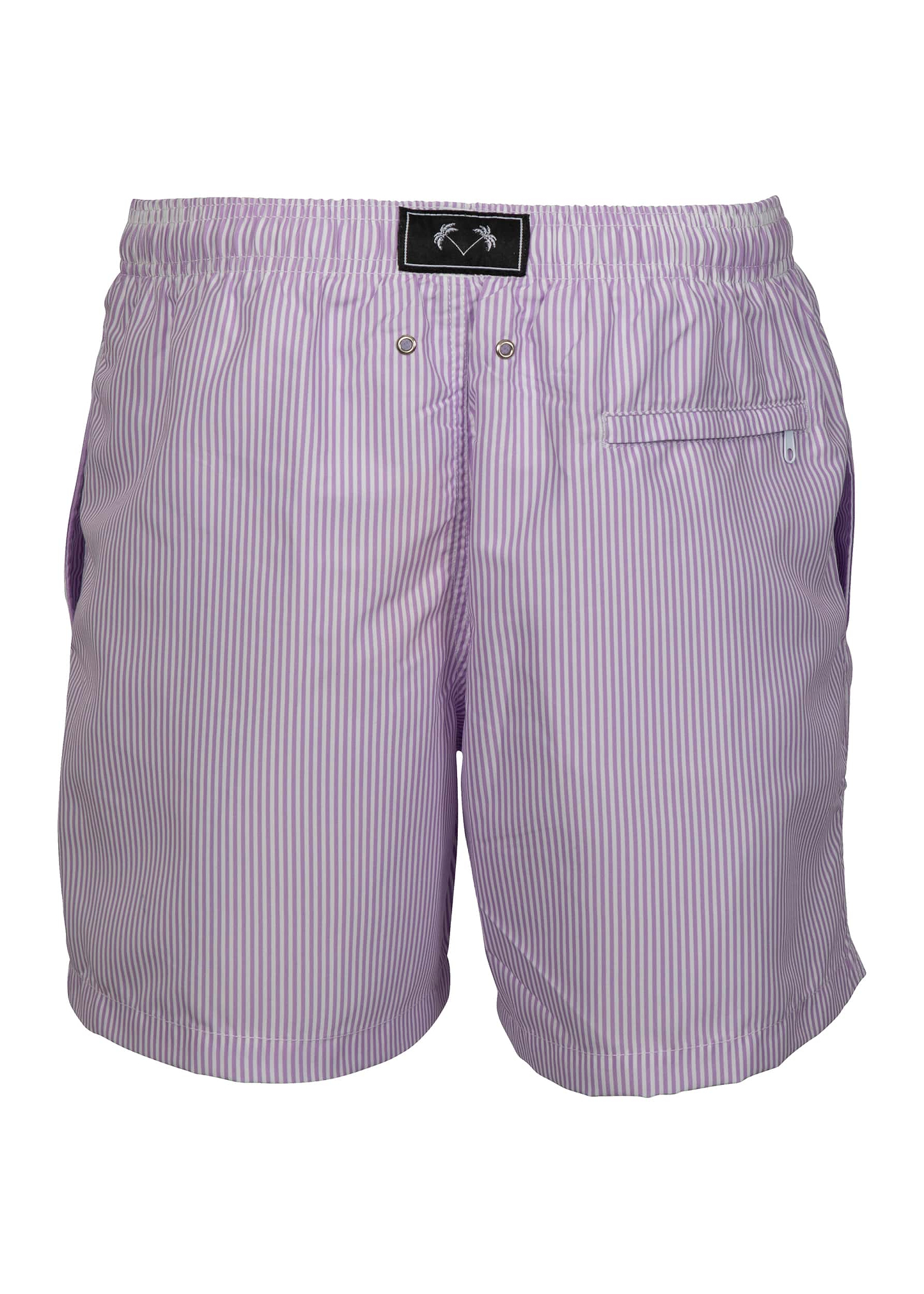 MAN SWIM SHORT - PURPLE STRIPES