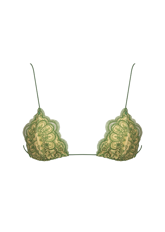 NINA JUNGLE GREEN - TOP
