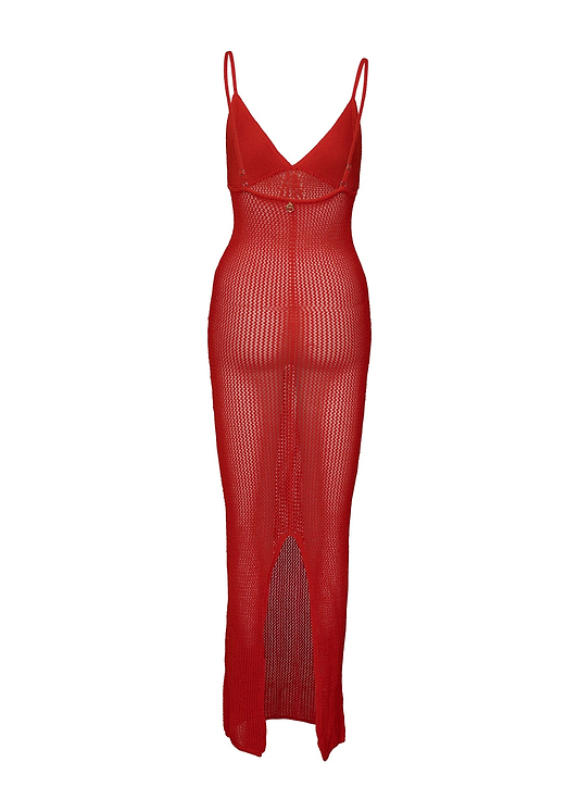 ISABEL RED FIRE - DRESS