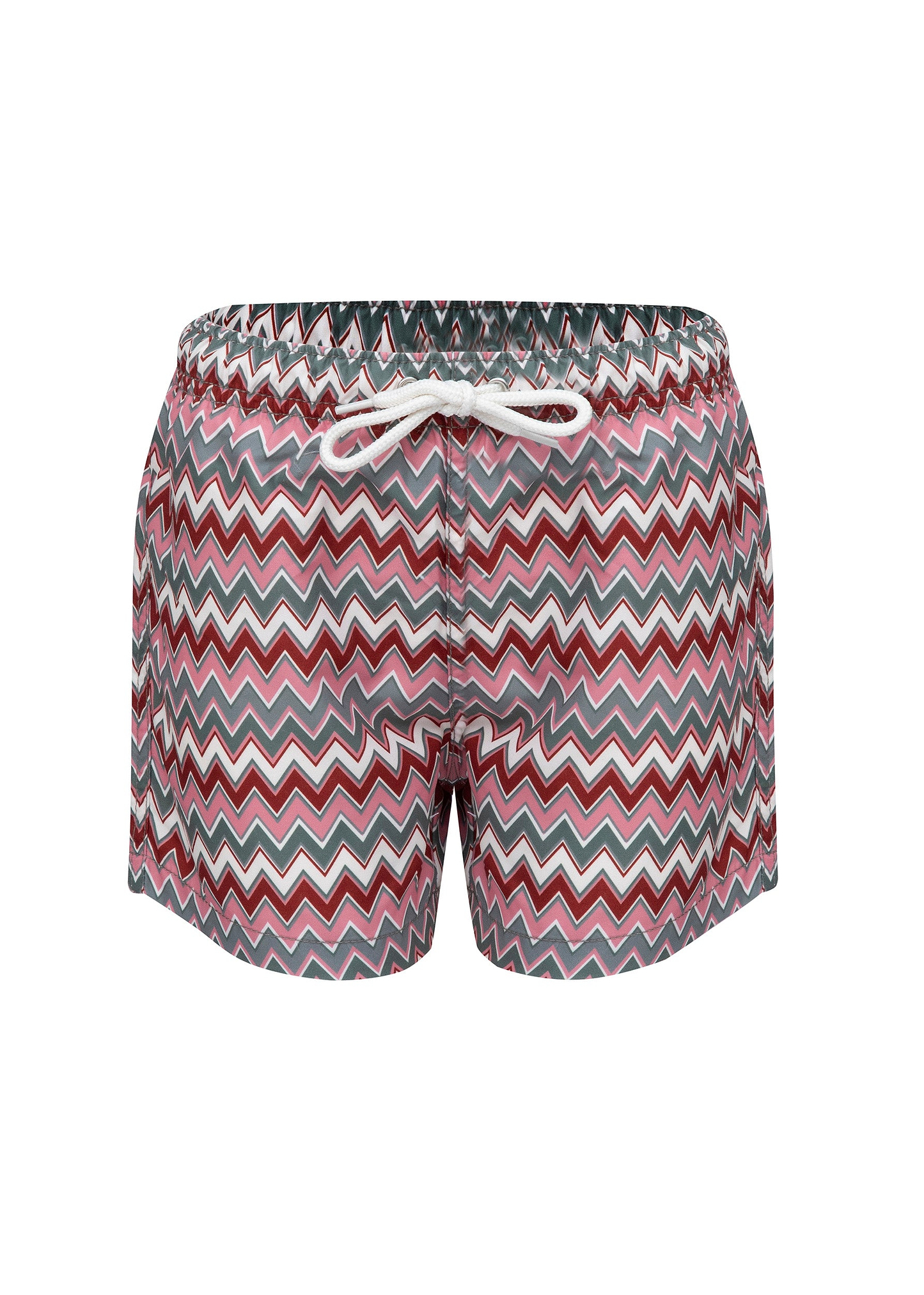 BOY SWIM SHORT - BARI CHEVRON