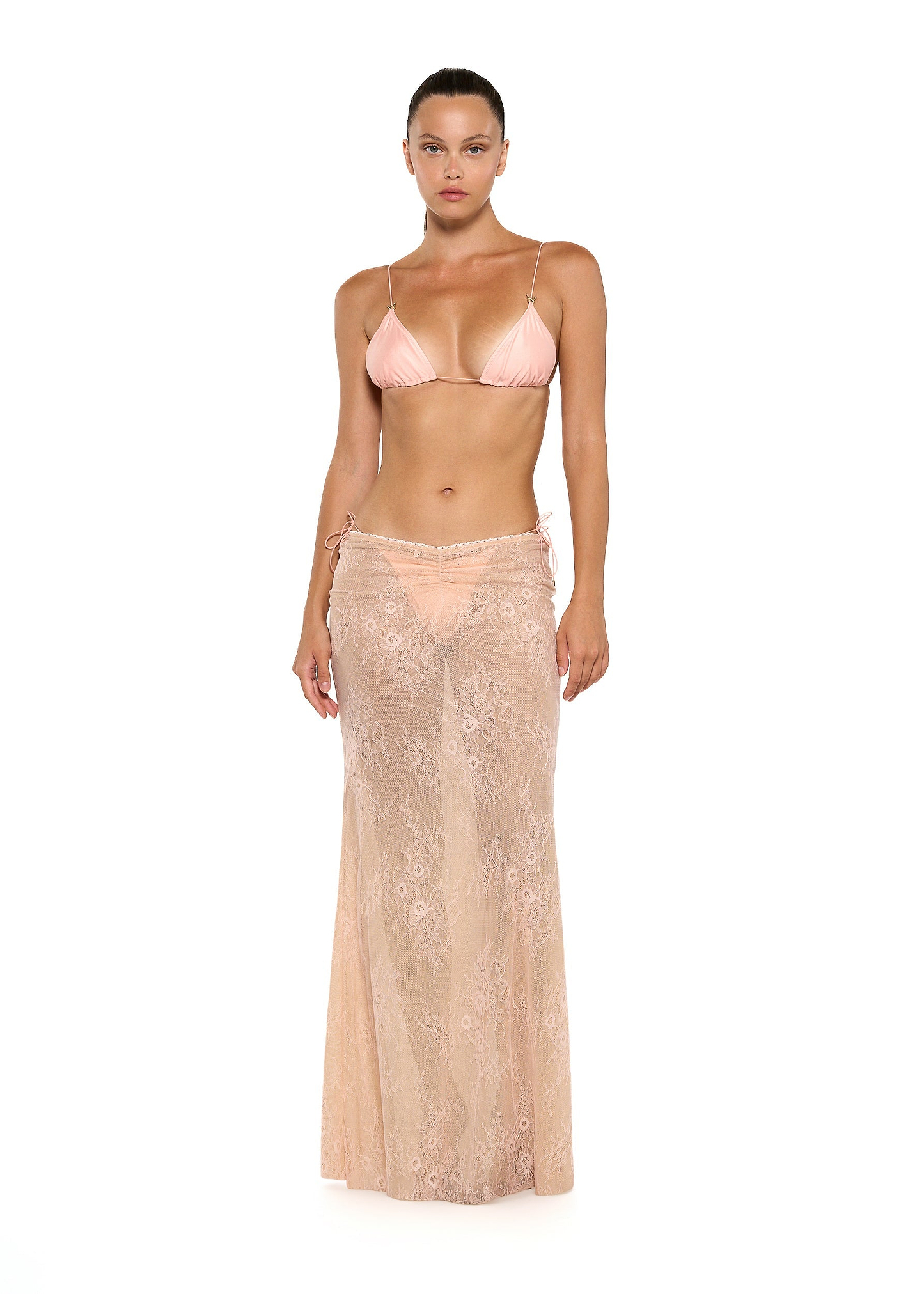 BALENA PEACH LACE - SKIRT