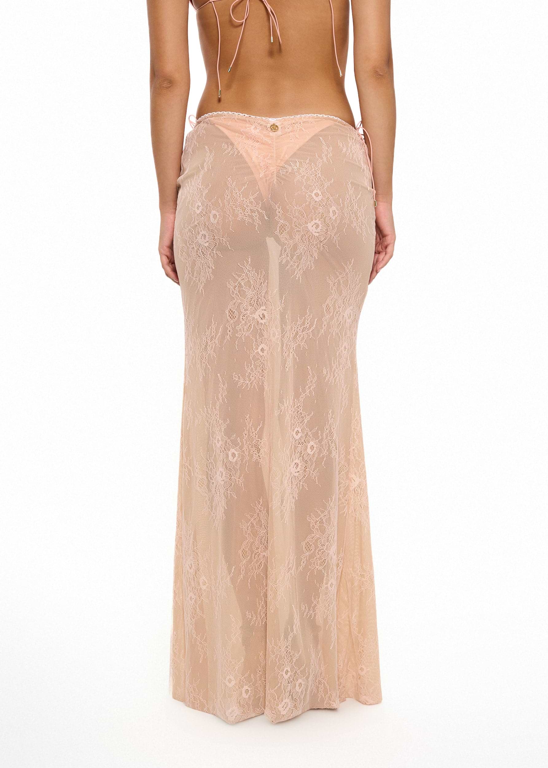 BALENA PEACH LACE - SKIRT