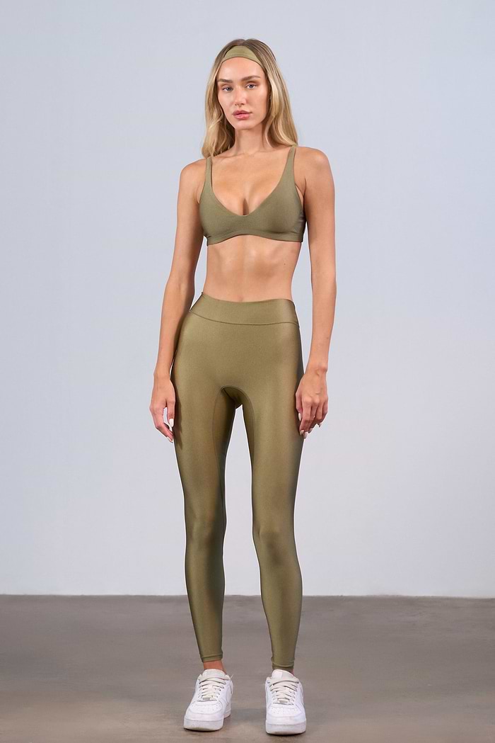 ARES OLIVE GREEN - LEGGING – Bananhot Bikinis INT