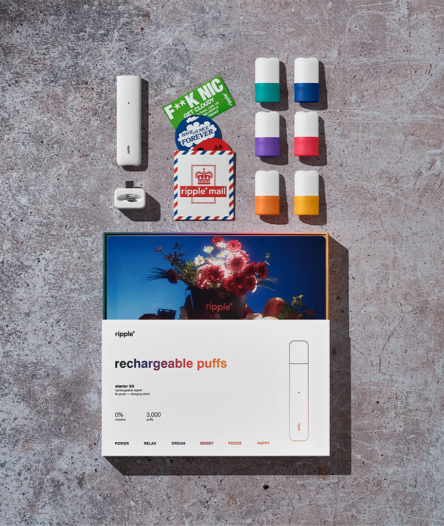 BOUNCE STARTER KIT | Grape Aroma | Nicotine Free