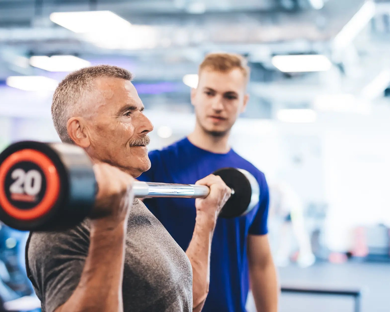 Men should continue to workout to help boost testosterone as they age