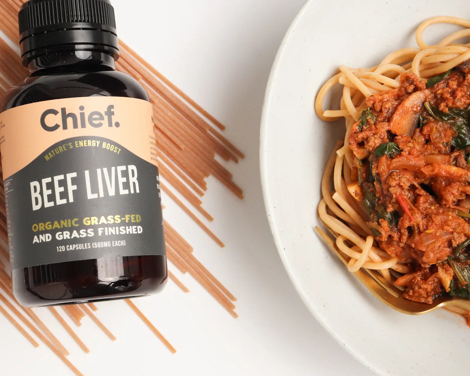 Beef Liver Bolognese - Chief Nutrition
