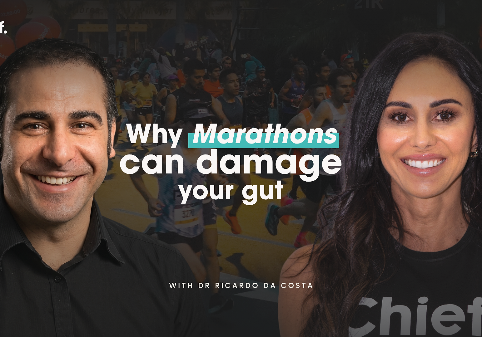 Why marathons can damage your gut with the leading expert in sports dietetics, Dr Ricardo Da Costa