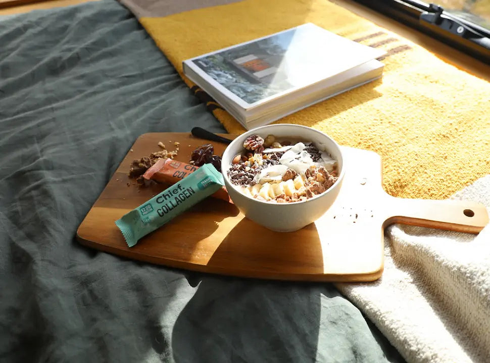 Chocolate Peanut Butter Smoothie Bowl - Chief Nutrition