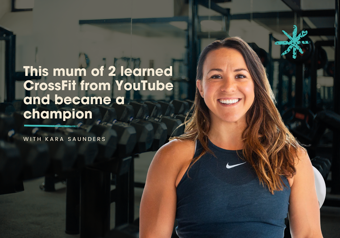 This mum of 2 learned CrossFit from YouTube and became a champion