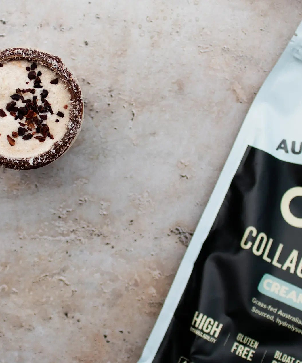 Lamington Collagen Smoothie - Chief Nutrition