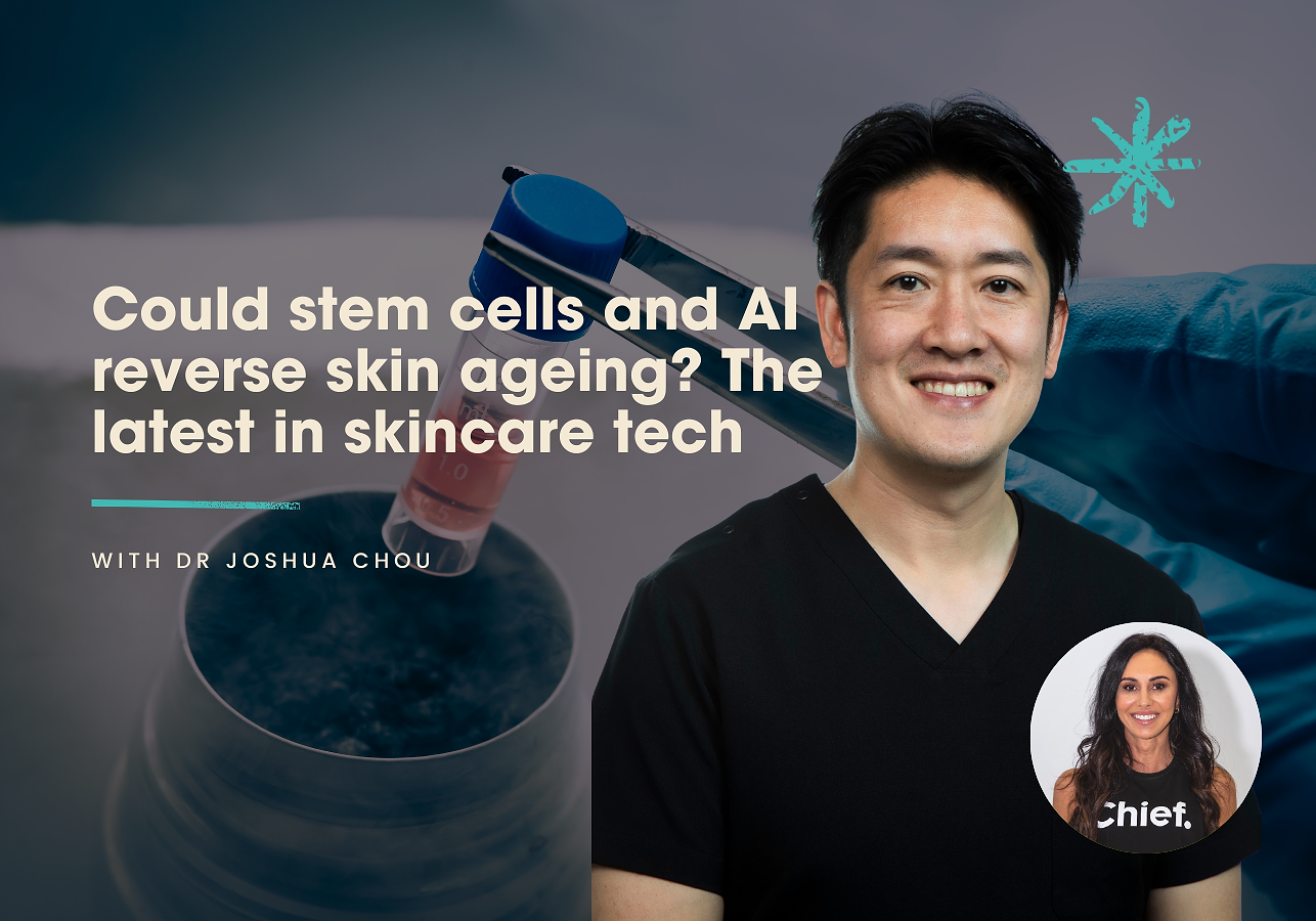 Could stem cells and AI reverse skin ageing? The latest in skincare tech with Dr Joshua Chou