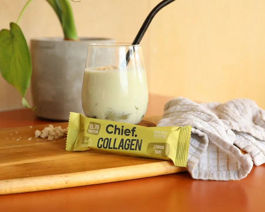 Keto Lemon Cheesecake Collagen Smoothie - Chief Nutrition