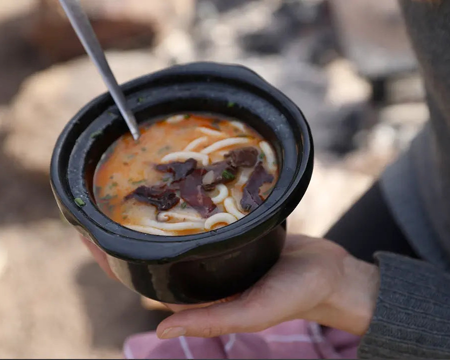 Ramen Soup with Biltong & Mushrooms - Chief Nutrition