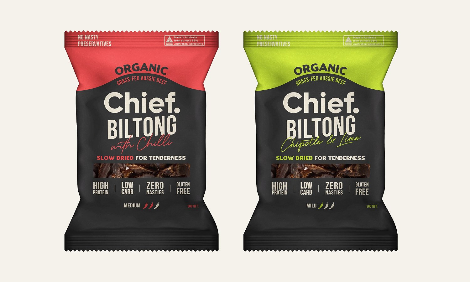 Beef Biltong | Made in Australia | Chief Nutrition