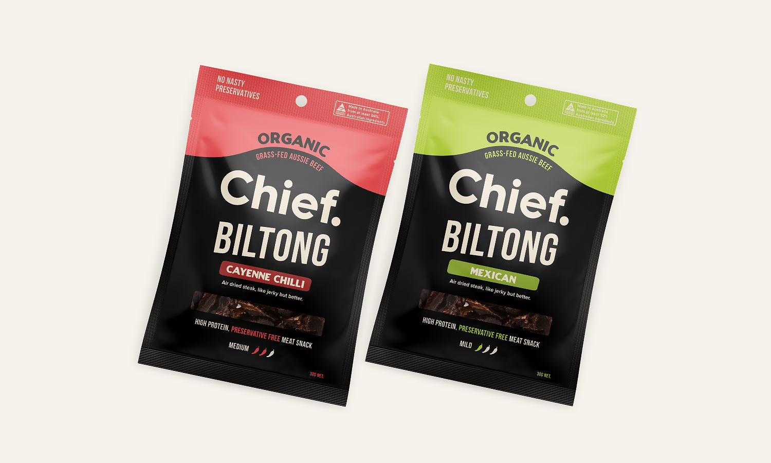Beef Biltong | Made in Australia | Chief Nutrition