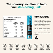 Organic Beef Sticks - Sea Salt