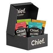 Organic Biltong Sample Pack (4 x 30g bags) Chief Nutrition
