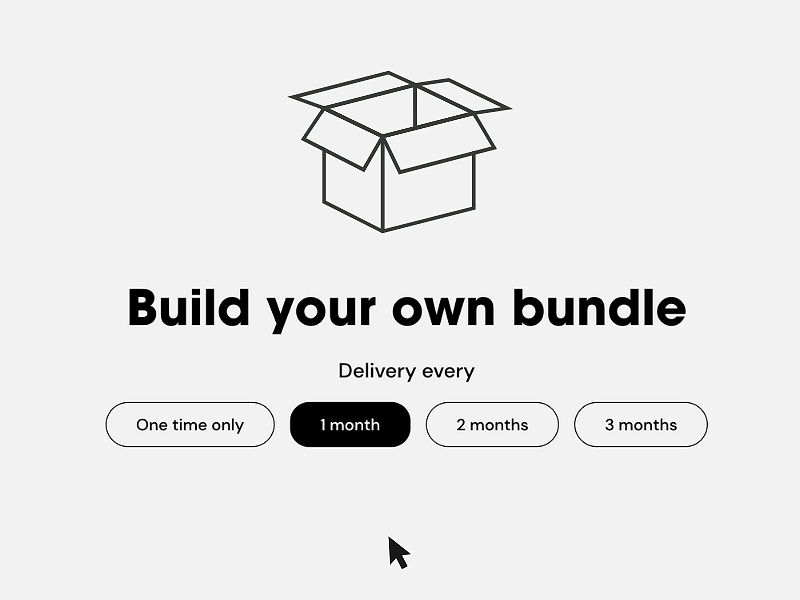 Or, build your own bundle + subscribe