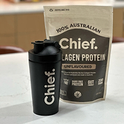 Chief Stainless Steel Protein Shaker 500ml Merchandise Chief Nutrition   