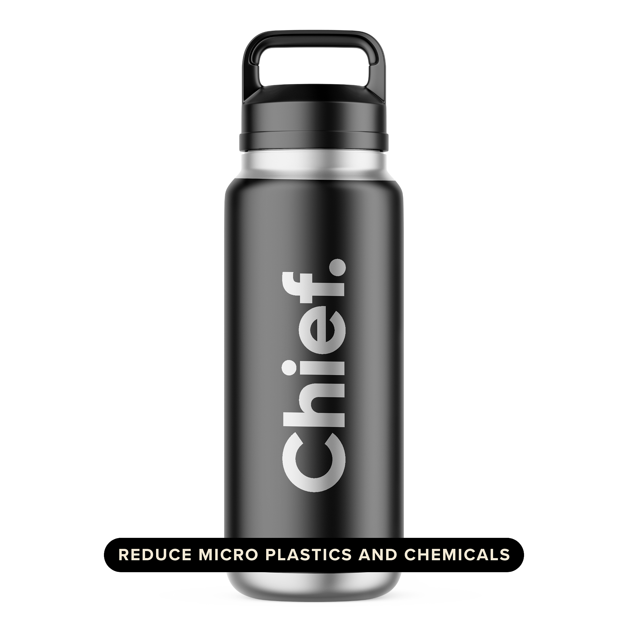 Chief Stainless Steel Water Bottle 800ml Chief Nutrition