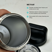 Chief Stainless Steel Water Bottle 800ml Chief Nutrition
