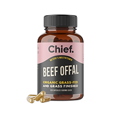 Organic Beef Offal Multivitamin (120 Capsules) Chief Nutrition