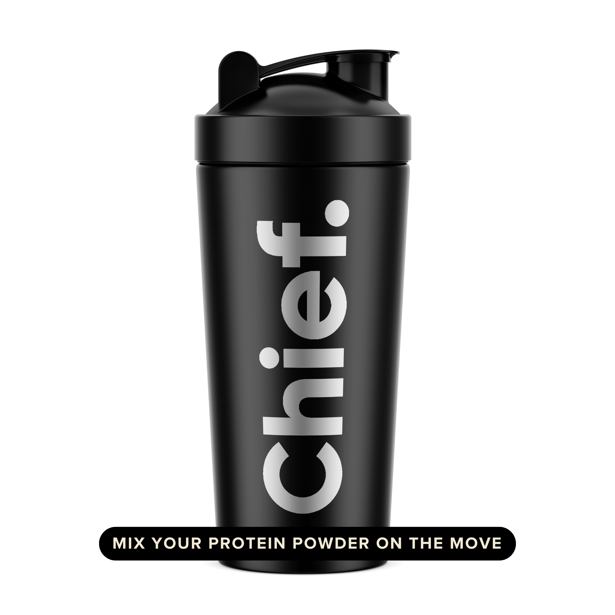 Chief Stainless Steel Protein Shaker 500ml Chief Nutrition