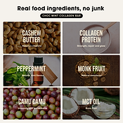 Collagen Protein Choc Mint Bar (12 bars) Chief Nutrition