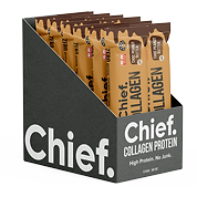 Collagen Protein Choc Peanut Butter Bar (12 bars) Chief Nutrition