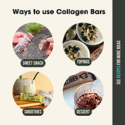 Collagen Protein Bar - Peanut Butter (12 bars) Collagen Bar Chief Nutrition