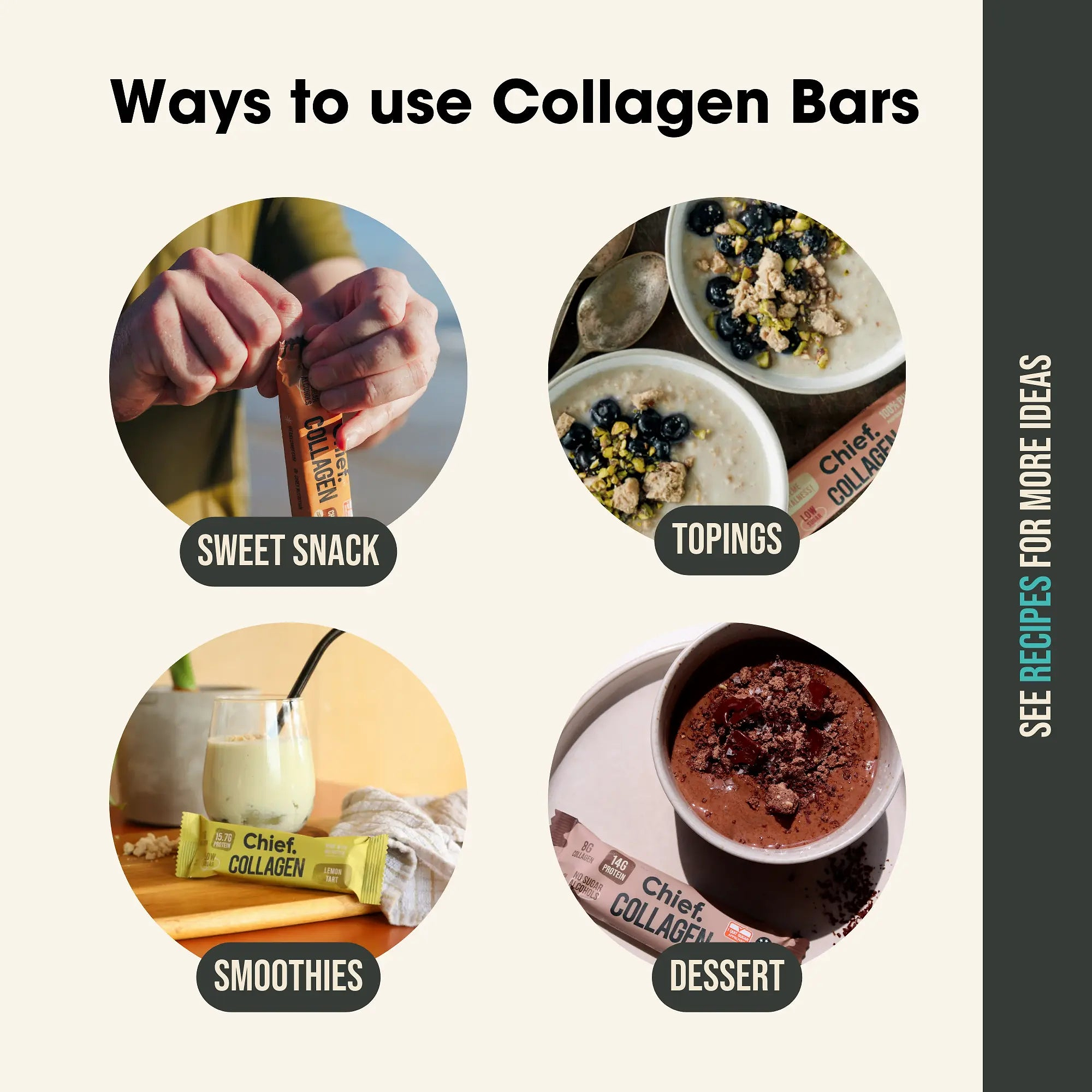Collagen Protein Bar Value Pack Value Pack Chief Nutrition   