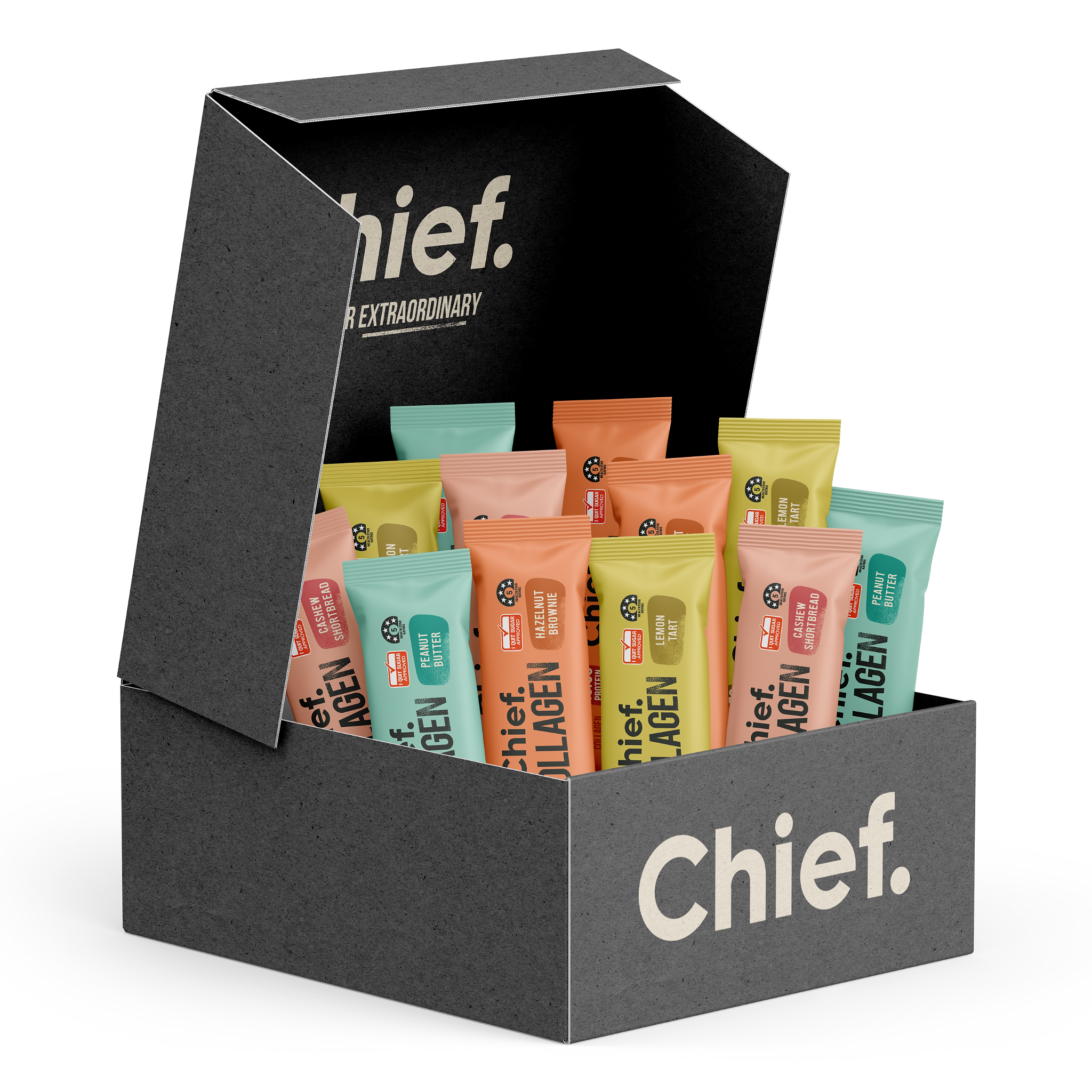 Collagen Protein Bar Sample Pack Chief Nutrition