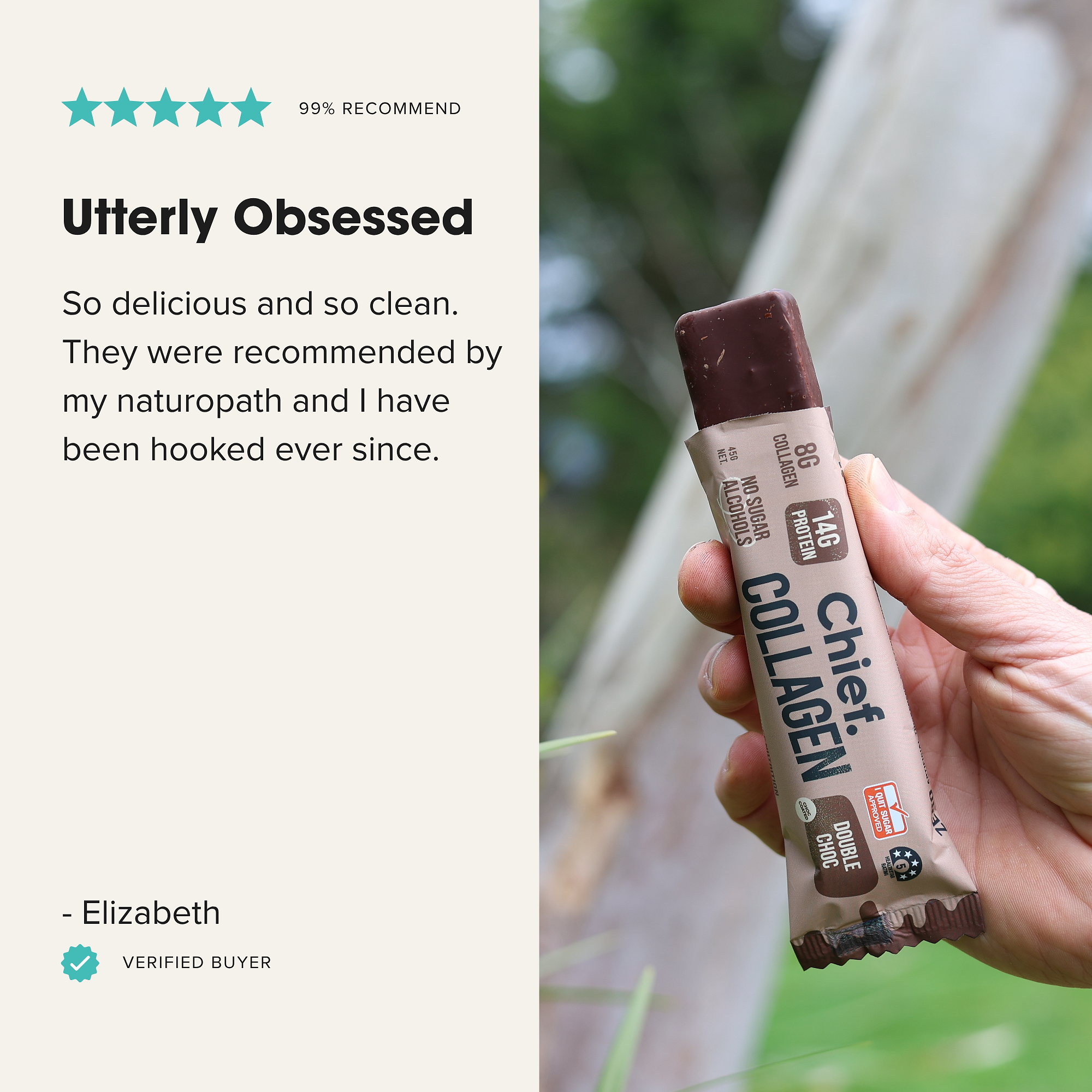 Collagen Protein Bar Sample Pack Chief Nutrition