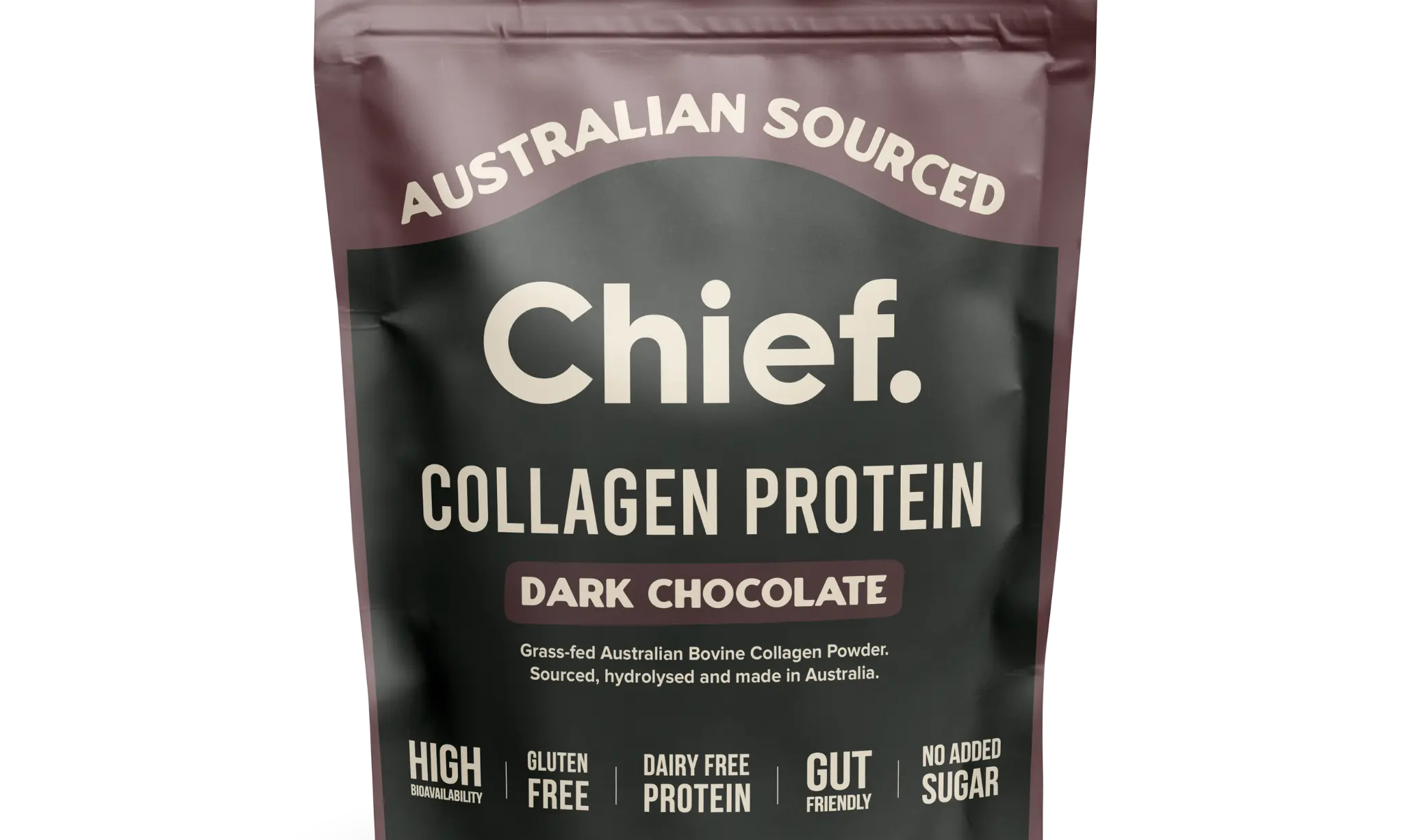 Grass-fed Collagen Protein Powder - Dark Chocolate (30 serves) Supplements Chief Nutrition   