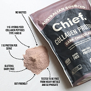 Grass-fed Collagen Protein Powder - Dark Chocolate (30 serves) Supplements Chief Nutrition   