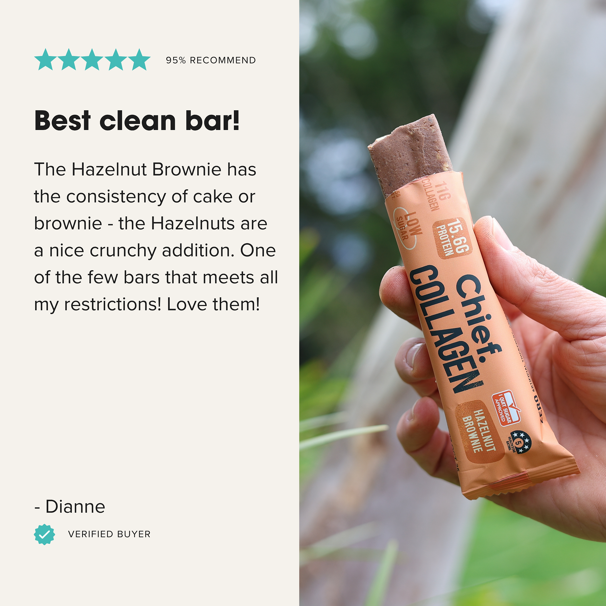 Collagen Protein Bar Value Pack Chief Nutrition