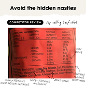 Organic Beef Sticks - Mexican