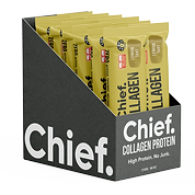 Collagen Protein Lemon Tart Bar (12 bars) Chief Nutrition