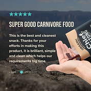 Organic Biltong - Carnivore (12 x 30g bags) Chief Nutrition