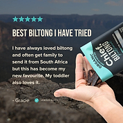 Organic Biltong - Traditional (12 x 30g bags) Chief Nutrition