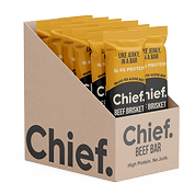 Organic Beef Bars - Smokey BBQ (12 bars) Chief Nutrition