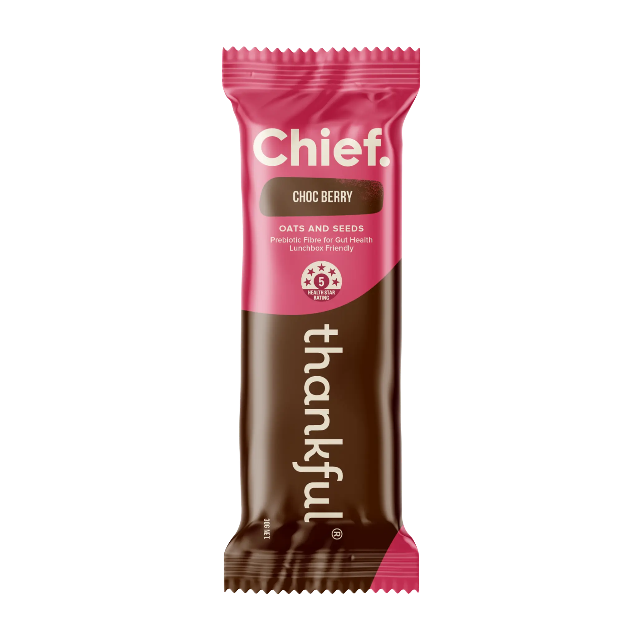 Thankful Bar - Choc Berry (12 bars) Thankful Bar Chief Nutrition