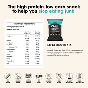 Organic Biltong - Traditional (30g and 90g) Chief Nutrition