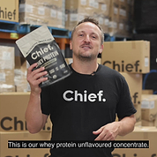 Grass-fed Whey Protein Powder - Unflavoured